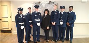 CG with County Commissioner